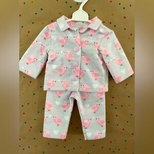 Pajama Set for doll